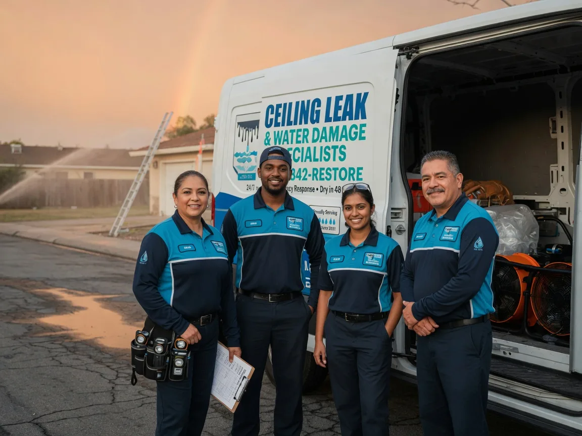 Ceiling Leak Cleanup company in Clear Brook, VA