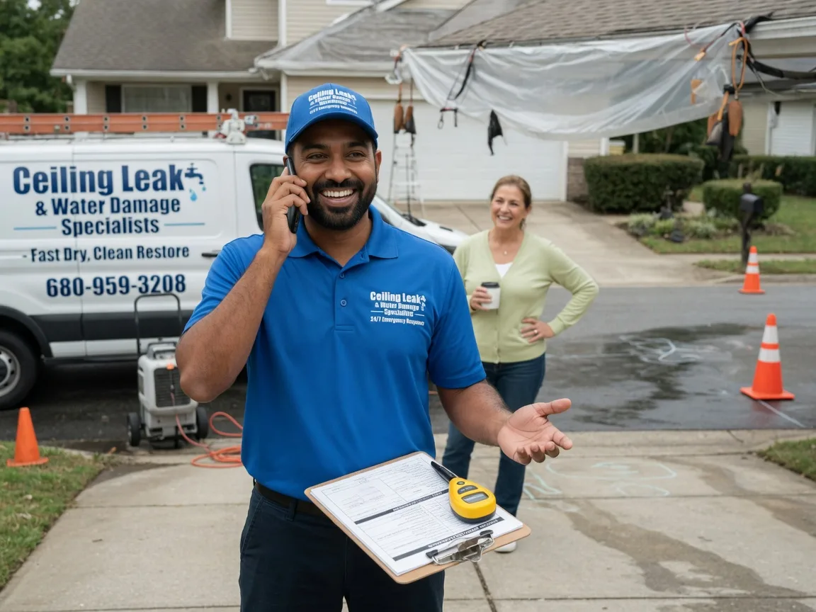 Ceiling Leak Cleanup Clear Brook, VA FAQs